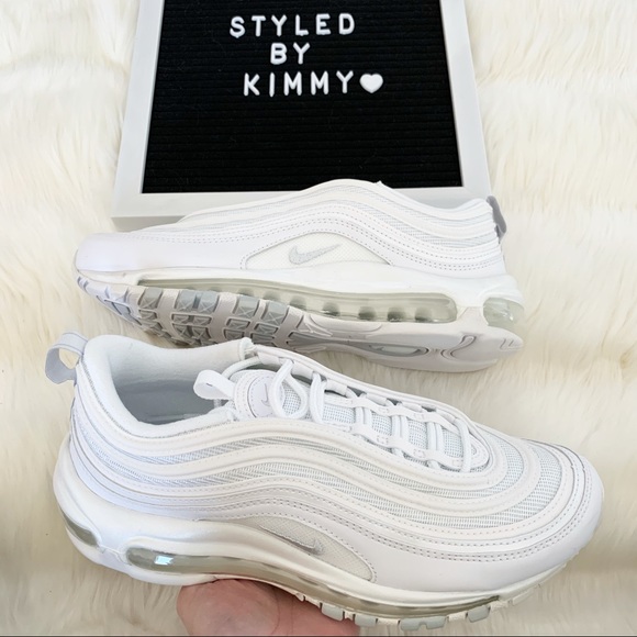 🌸 NIKE AIR MAX 97 Sneakers Shoes NEW White - Picture 3 of 9